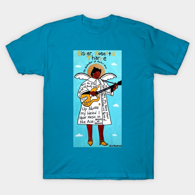 Sister Rosetta Tharpe T-Shirt by krusefolkart